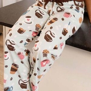 Lazy One Coffee First  Women's PJ Pants